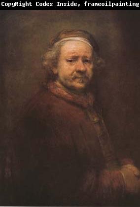 REMBRANDT Harmenszoon van Rijn Self-portrait aged 63 (mk08)